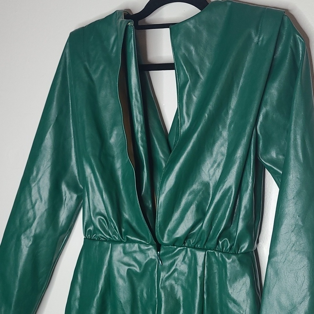 AMANDA UPRICHARD CONTESSA Green DRESS - Picture 13 of 13